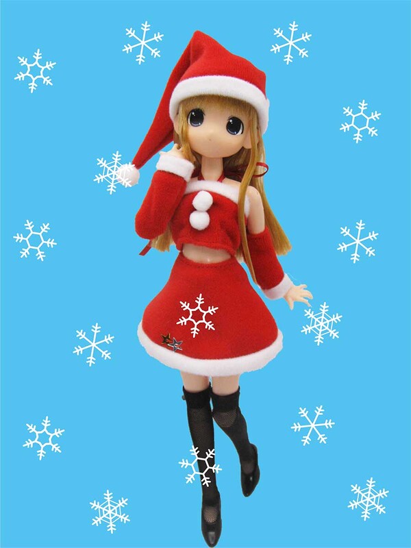 Moko-chan [238222] (Separate Santa Costume, Red Dress), Mama Chapp Toy, Obitsu Plastic Manufacturing, Action/Dolls, 1/6